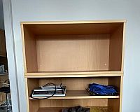 (Büro)-Regalschrank IKEA Holz hell