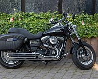 Harley Davidson Fat Bob FXDF, Black Lady - Top Zustand, TüV neu